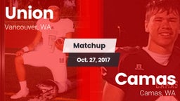 Matchup: Union  vs. Camas  2017
