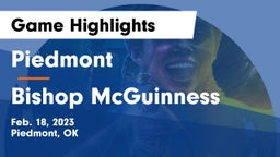 Piedmont  vs Bishop McGuinness  Game Highlights - Feb. 18, 2023