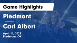 Piedmont  vs Carl Albert   Game Highlights - April 11, 2023