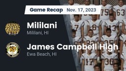 Recap: Mililani  vs. James Campbell High  2023