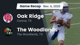 Recap: Oak Ridge  vs. The Woodlands  2020