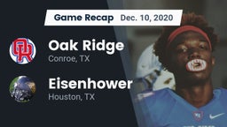 Recap: Oak Ridge  vs. Eisenhower  2020