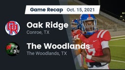 Recap: Oak Ridge  vs. The Woodlands  2021