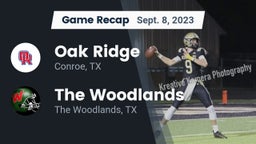 Recap: Oak Ridge  vs. The Woodlands  2023