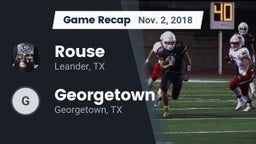 Recap: Rouse  vs. Georgetown  2018