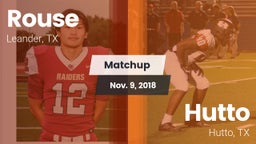 Matchup: Rouse  vs. Hutto  2018