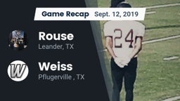 Recap: Rouse  vs. Weiss  2019
