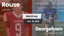 Matchup: Rouse  vs. Georgetown  2019