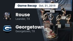 Recap: Rouse  vs. Georgetown  2019