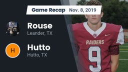 Recap: Rouse  vs. Hutto  2019