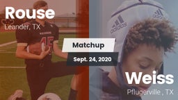 Matchup: Rouse  vs. Weiss  2020