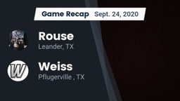 Recap: Rouse  vs. Weiss  2020