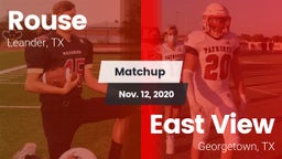 Matchup: Rouse  vs. East View  2020