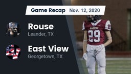 Recap: Rouse  vs. East View  2020