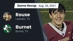 Recap: Rouse  vs. Burnet  2021