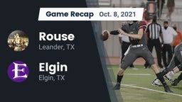 Recap: Rouse  vs. Elgin  2021