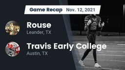 Recap: Rouse  vs. Travis Early College  2021