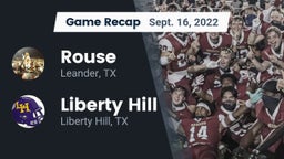 Recap: Rouse  vs. Liberty Hill  2022