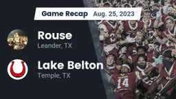 Recap: Rouse  vs. Lake Belton   2023