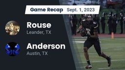 Recap: Rouse  vs. Anderson  2023