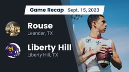 Recap: Rouse  vs. Liberty Hill  2023