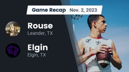 Recap: Rouse  vs. Elgin  2023