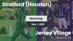 Matchup: Stratford High vs. Jersey Village  2019