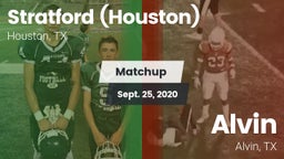 Matchup: Stratford High vs. Alvin  2020