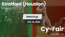 Matchup: Stratford High vs. Cy-Fair  2020
