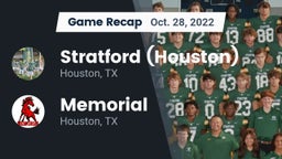 Recap: Stratford  (Houston) vs. Memorial  2022