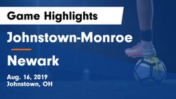 Johnstown-Monroe  vs Newark  Game Highlights - Aug. 16, 2019