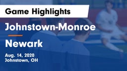 Johnstown-Monroe  vs Newark  Game Highlights - Aug. 14, 2020