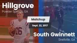 Matchup: Hillgrove High vs. South Gwinnett  2017