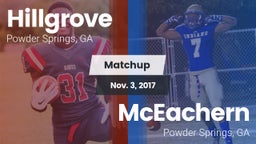Matchup: Hillgrove High vs. McEachern  2017