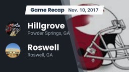 Recap: Hillgrove  vs. Roswell  2017