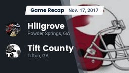 Recap: Hillgrove  vs. Tift County  2017