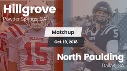 Matchup: Hillgrove High vs. North Paulding  2018