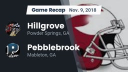 Recap: Hillgrove  vs. Pebblebrook  2018