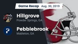 Recap: Hillgrove  vs. Pebblebrook  2019