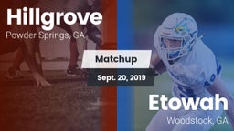 Matchup: Hillgrove High vs. Etowah  2019