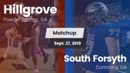 Matchup: Hillgrove High vs. South Forsyth  2019