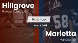 Matchup: Hillgrove High vs. Marietta  2019