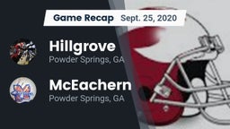 Recap: Hillgrove  vs. McEachern  2020