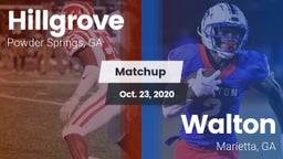 Matchup: Hillgrove High vs. Walton  2020