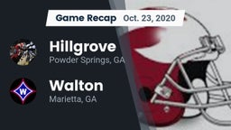 Recap: Hillgrove  vs. Walton  2020