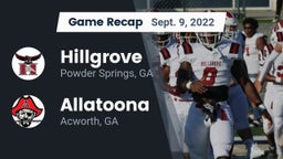 Recap: Hillgrove  vs. Allatoona  2022
