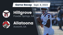 Recap: Hillgrove  vs. Allatoona  2023