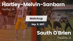 Matchup: Hartley-Melvin-Sanbo vs. South O'Brien  2017