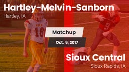 Matchup: Hartley-Melvin-Sanbo vs. Sioux Central  2017