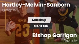 Matchup: Hartley-Melvin-Sanbo vs. Bishop Garrigan  2017